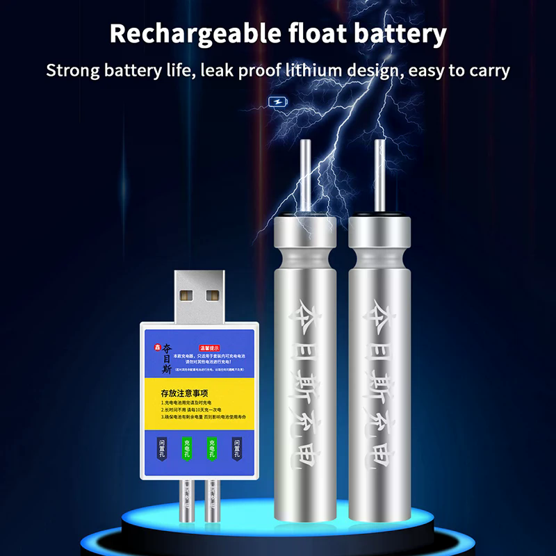 Float Rechargeable Battery CR4 - Fish Finder Charger reseña y precio