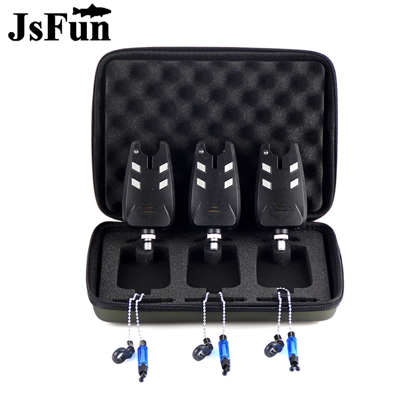 JSFUN 3PCS Carp Fishing Alarm  - Bite Indicator reseña y precio
