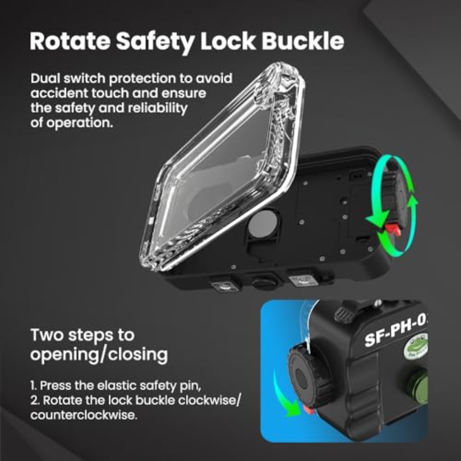 Underwater smartphone housing  - Underwater Camera reseña y precio