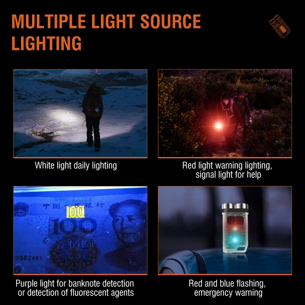 BORUiT V3 LED Keychain Portabl - Fishing Light reseña y precio