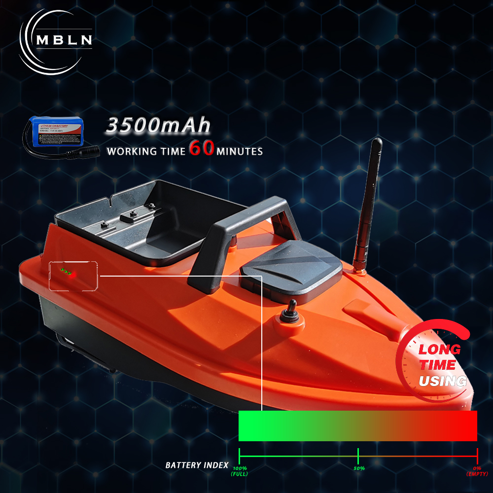 MBLN Mini GPS Bait Boat – 24 W - Fishing Gps reseña y precio