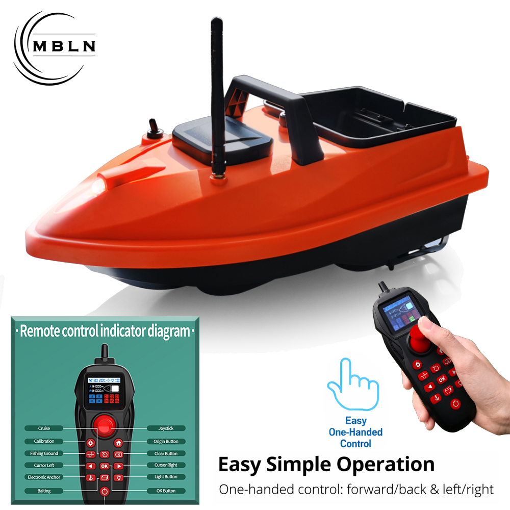 MBLN Mini GPS Bait Boat – 24 W - Fishing Gps reseña y precio