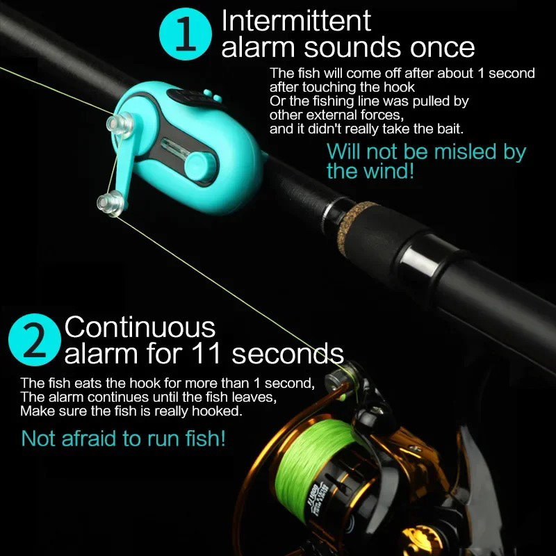 New Fishing Alarm Electronic B - Fish Finder Portable reseña y precio