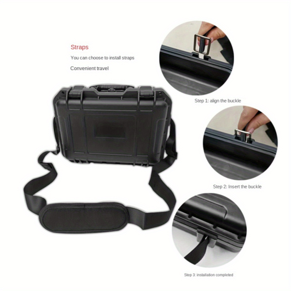 1pc Waterproof Hard Carry Case - Fish Finder Case reseña y precio