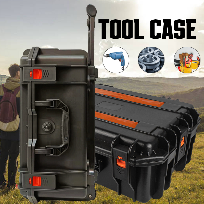 Large Capacity Tool box with w - Fish Finder Case reseña y precio