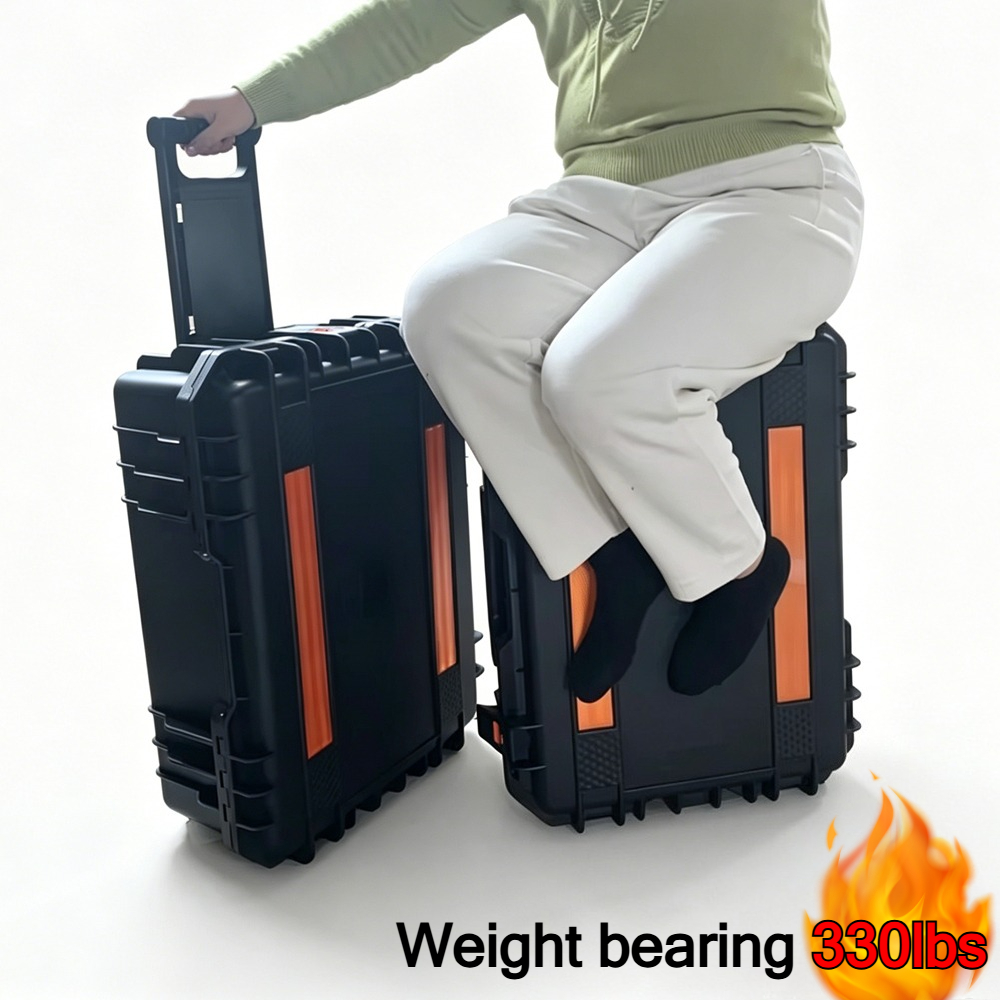 Large Capacity Tool box with w - Fish Finder Case reseña y precio