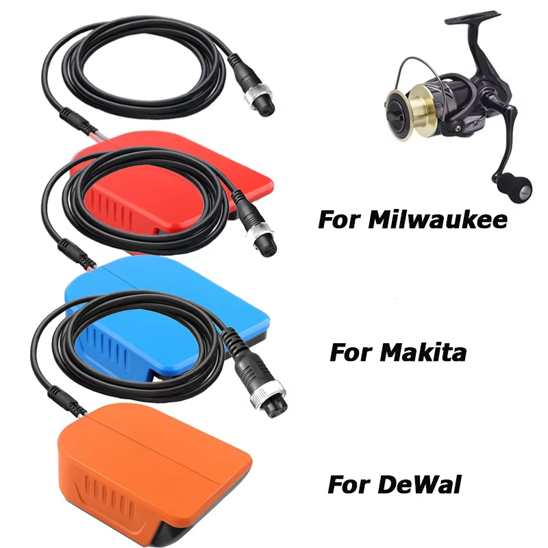NEW Portable Fishing Reel Adap - Fish Finder Battery reseña y precio