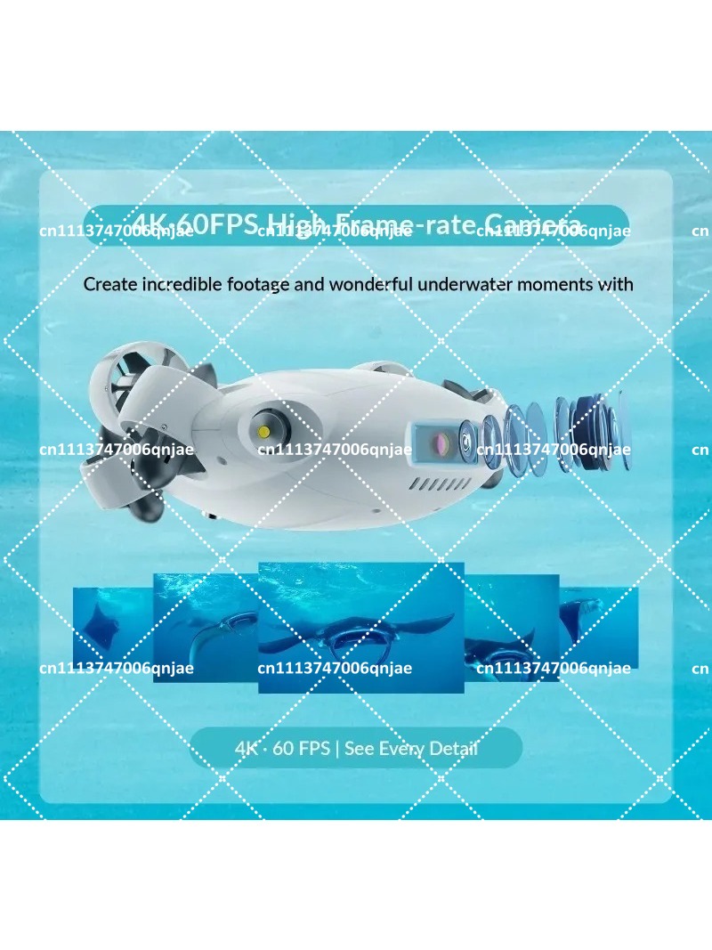 Underwater ROV Robot Diving 4K - Underwater Camera reseña y precio