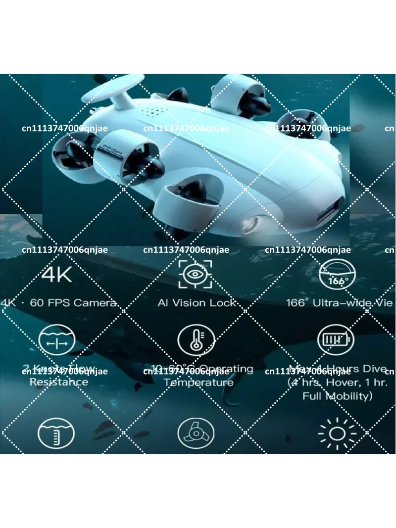 Underwater ROV Robot Diving 4K - Underwater Camera reseña y precio