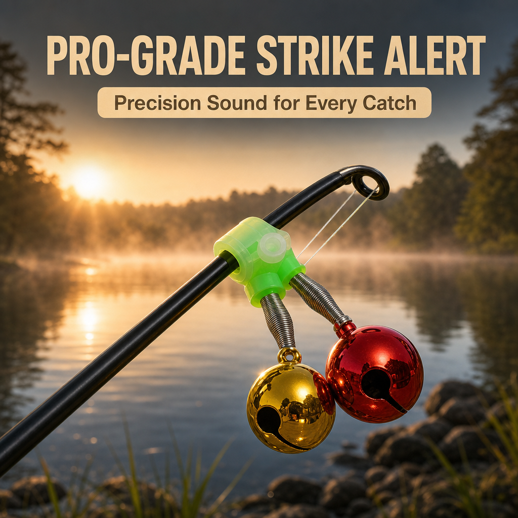 Fishing Bite Alarm Bell Metal  - Bite Indicator reseña y precio