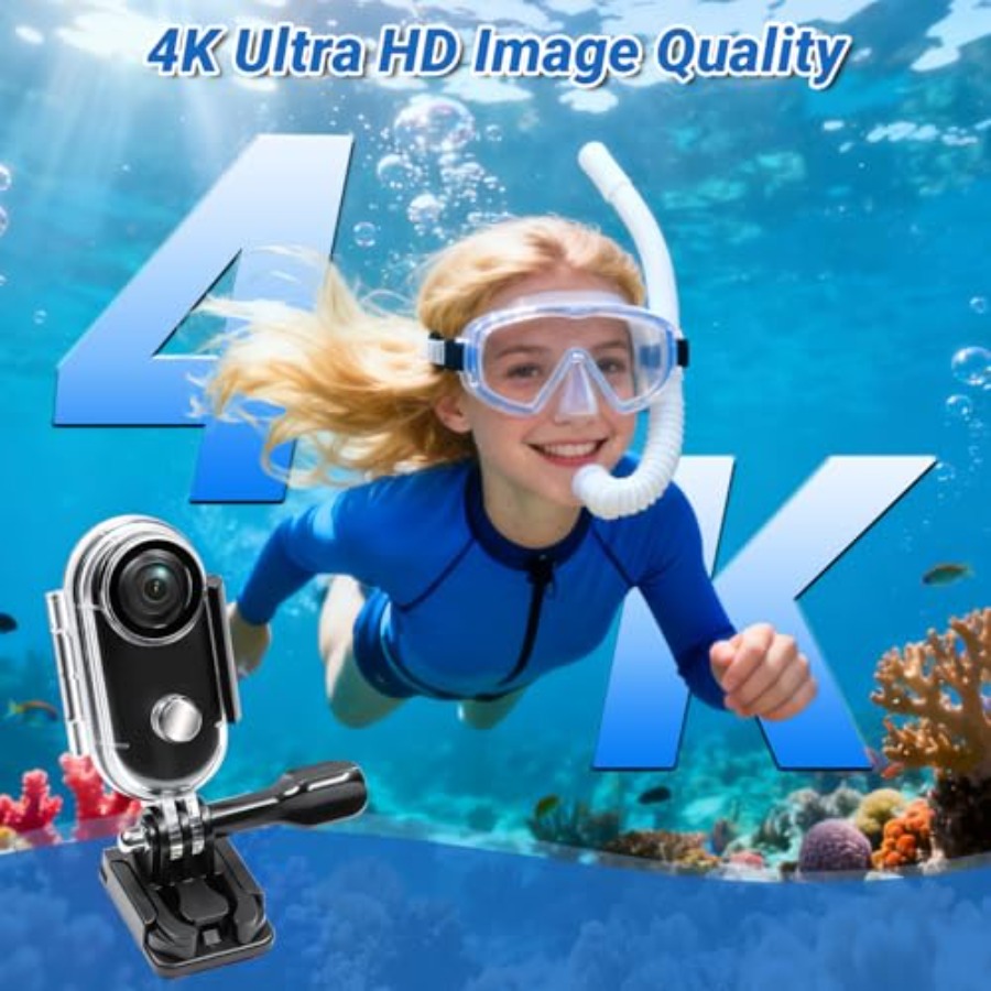 4K Action Camera for Cycling H - Fishing Camera reseña y precio