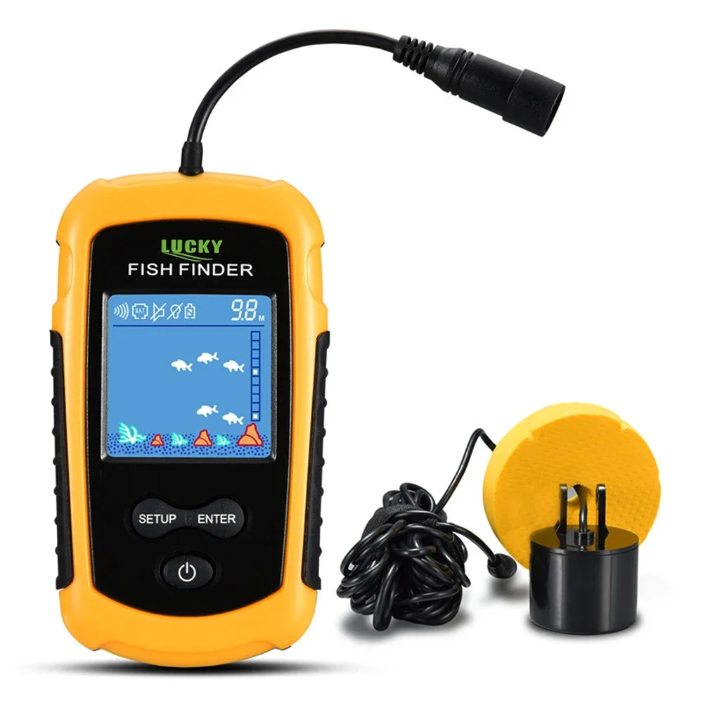 Lucky LCD Color Screen Portabl - Fishing Depth Finder reseña y precio