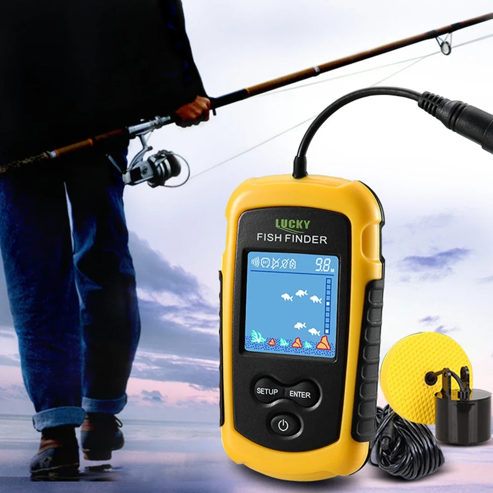 Lucky LCD Color Screen Portabl - Fishing Depth Finder reseña y precio