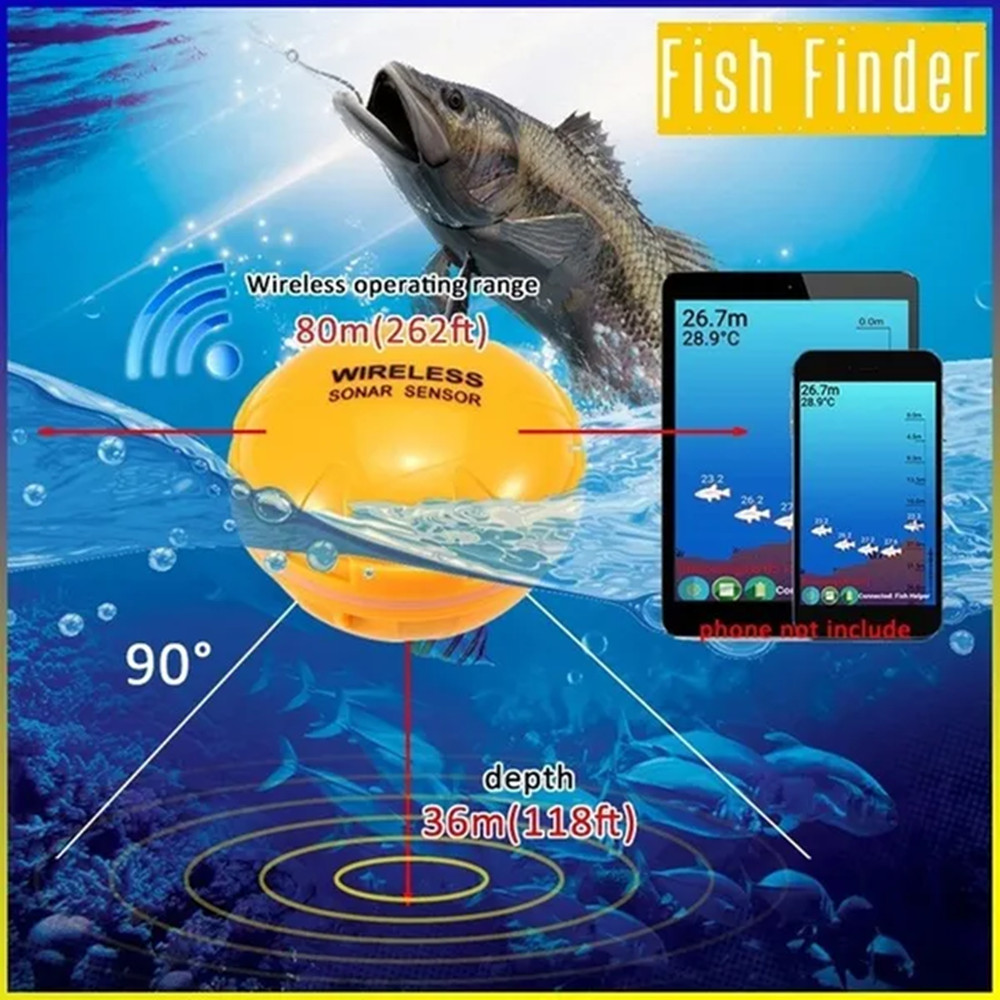 PUPOPAN 100M Brand New Smart P - Fish Finder Gps reseña y precio