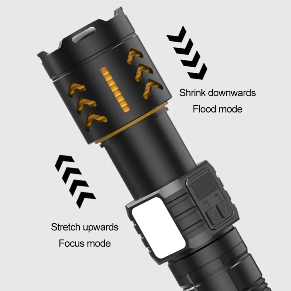 High Power LED Flashlight Zoom - Fishing Light reseña y precio