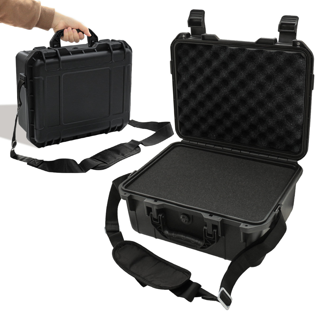 Equipment Hard Case with Pre-c - Fish Finder Case reseña y precio