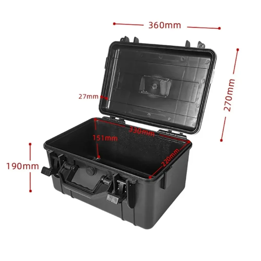 Plastic Tool Box Storage Large - Fish Finder Case reseña y precio