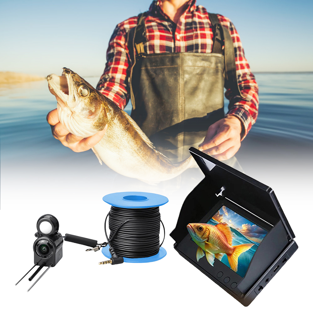 Underwater Fishing Camera 4.3  - Fish Finder Cable reseña y precio