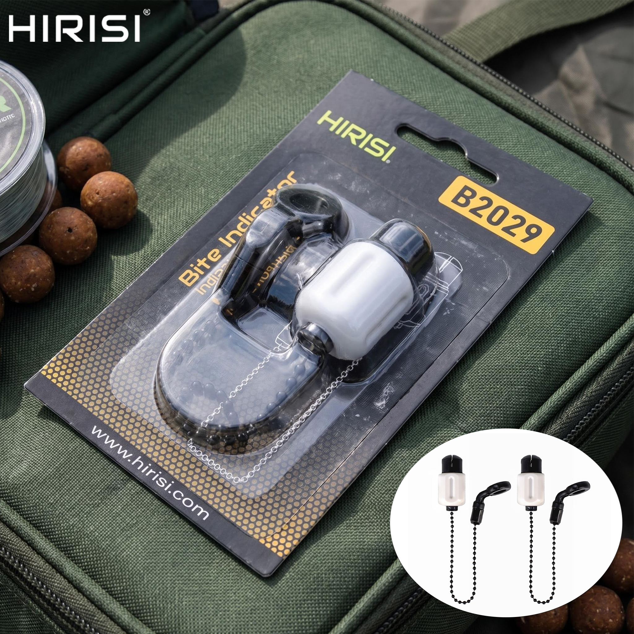 Hirisi Brass Chain Carp Fishin - Bite Indicator reseña y precio