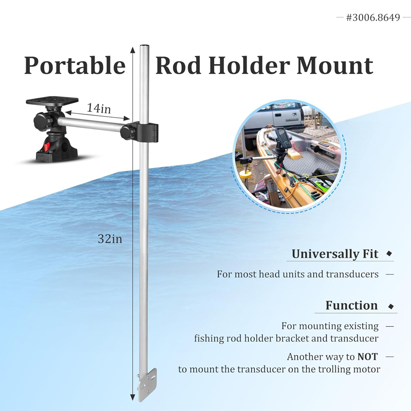 360° Rotation ,Marine Fish Fin - Fish Finder Transducer reseña y precio