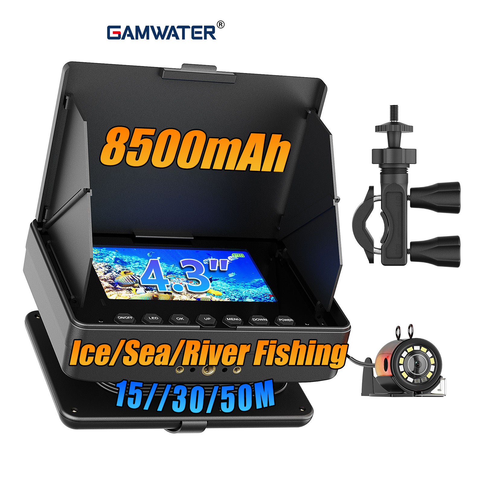 Underwater Fishing Camera - 15 - Fish Finder Battery reseña y precio