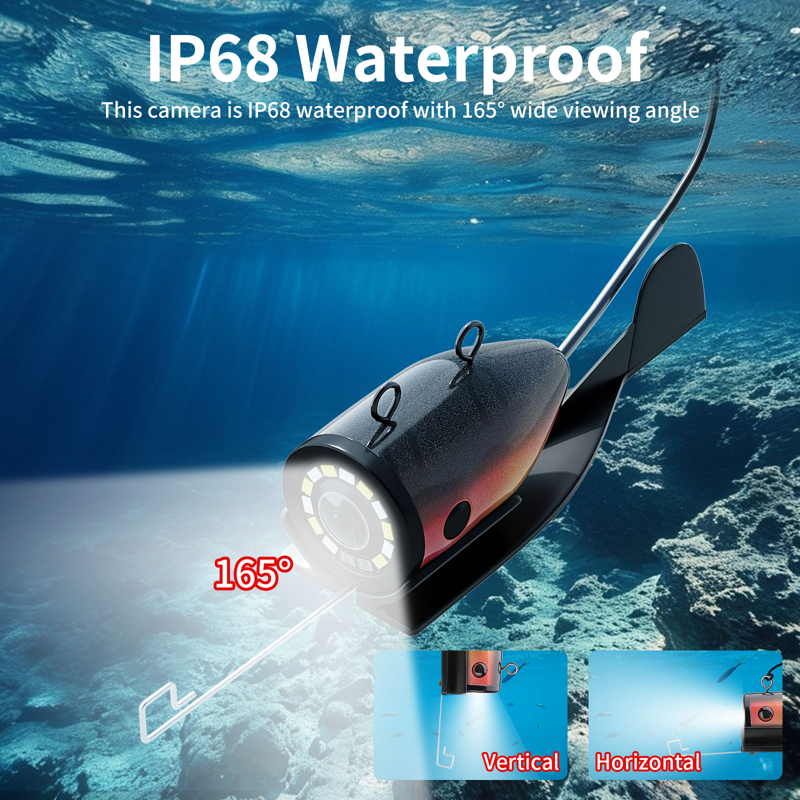 Underwater Fishing Camera - 15 - Fish Finder Battery reseña y precio