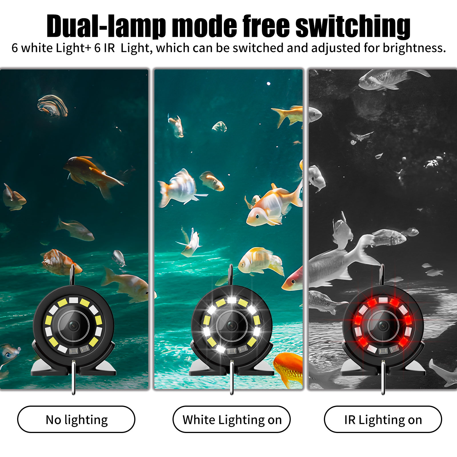 Underwater Fishing Camera - 15 - Fish Finder Battery reseña y precio
