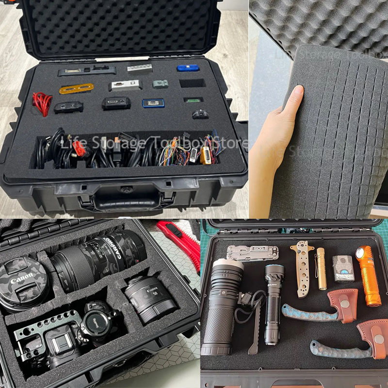 Large Tool Box ABS Waterproof  - Fish Finder Case reseña y precio