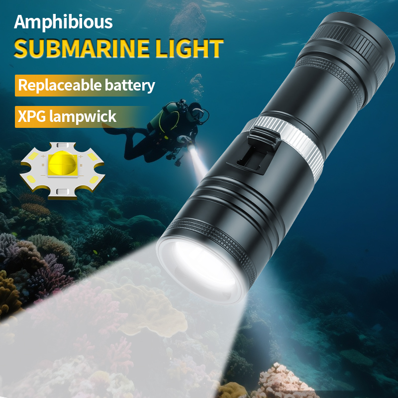 D117 Aluminum Waterproof IPX8  - Fishing Light reseña y precio