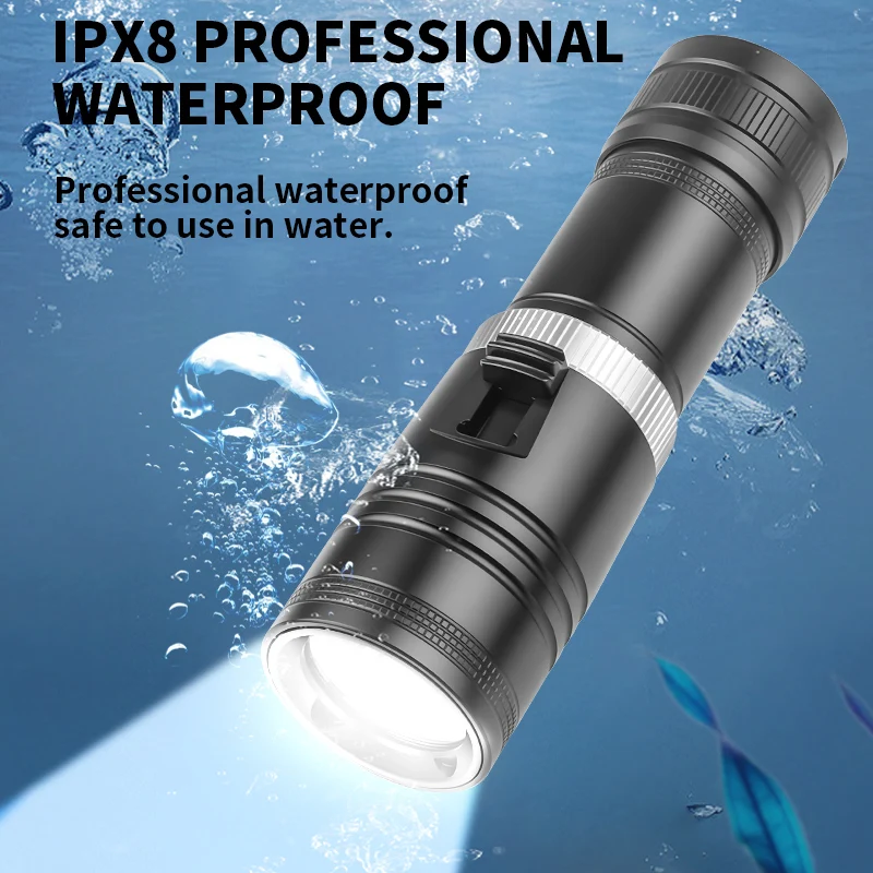D117 Aluminum Waterproof IPX8  - Fishing Light reseña y precio