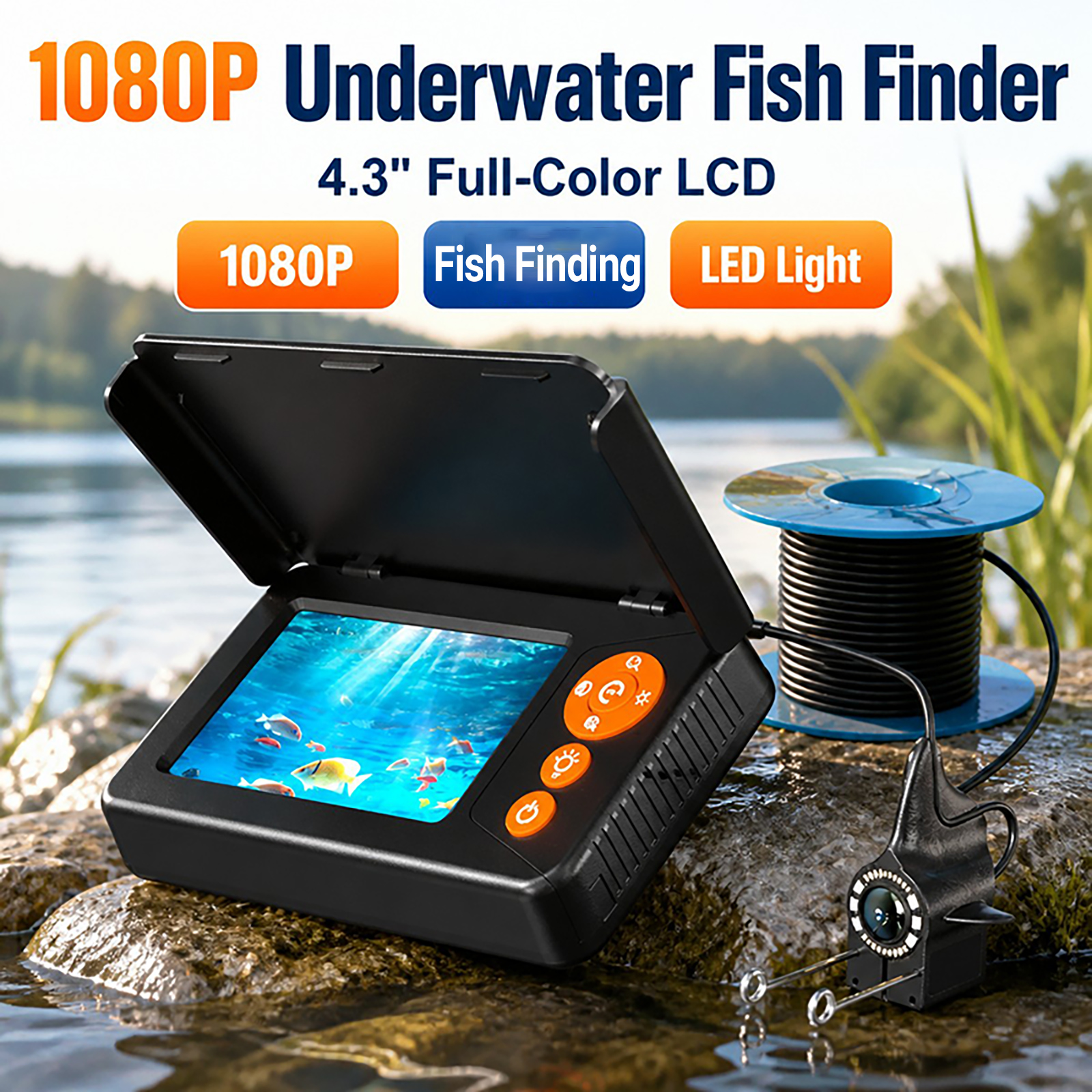 Fish Finder Underwater Camera  - Fishing Camera reseña y precio