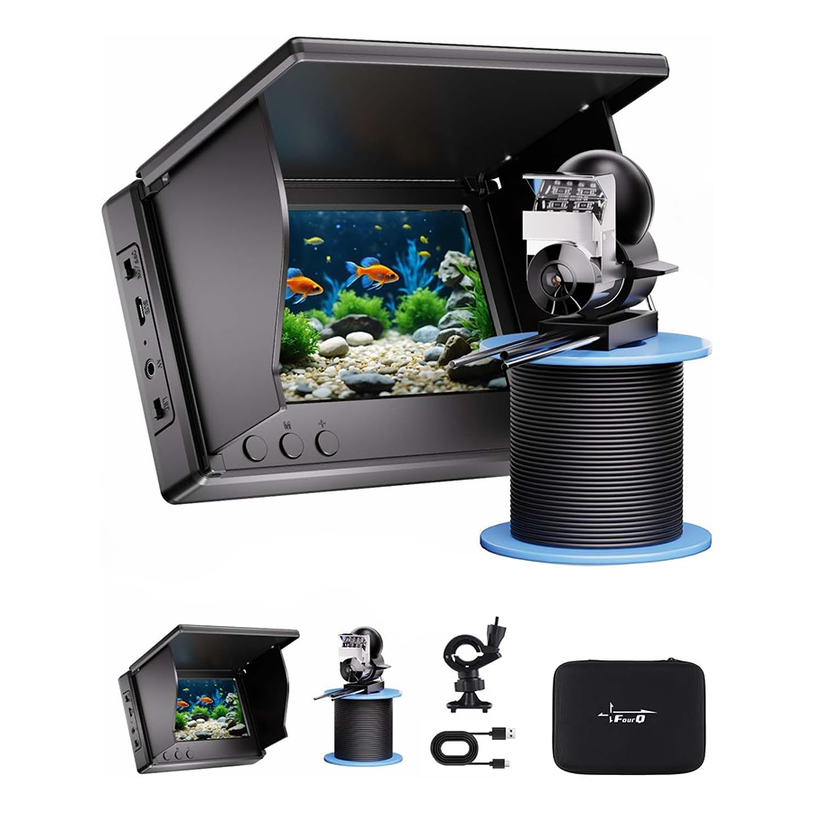 FOURQ Handheld 1080P 4.3'' LCD - Fishing Depth Finder reseña y precio