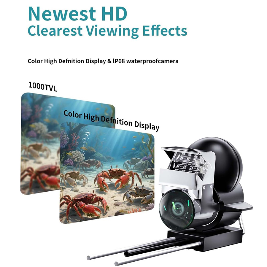 FOURQ Handheld 1080P 4.3'' LCD - Fishing Depth Finder reseña y precio