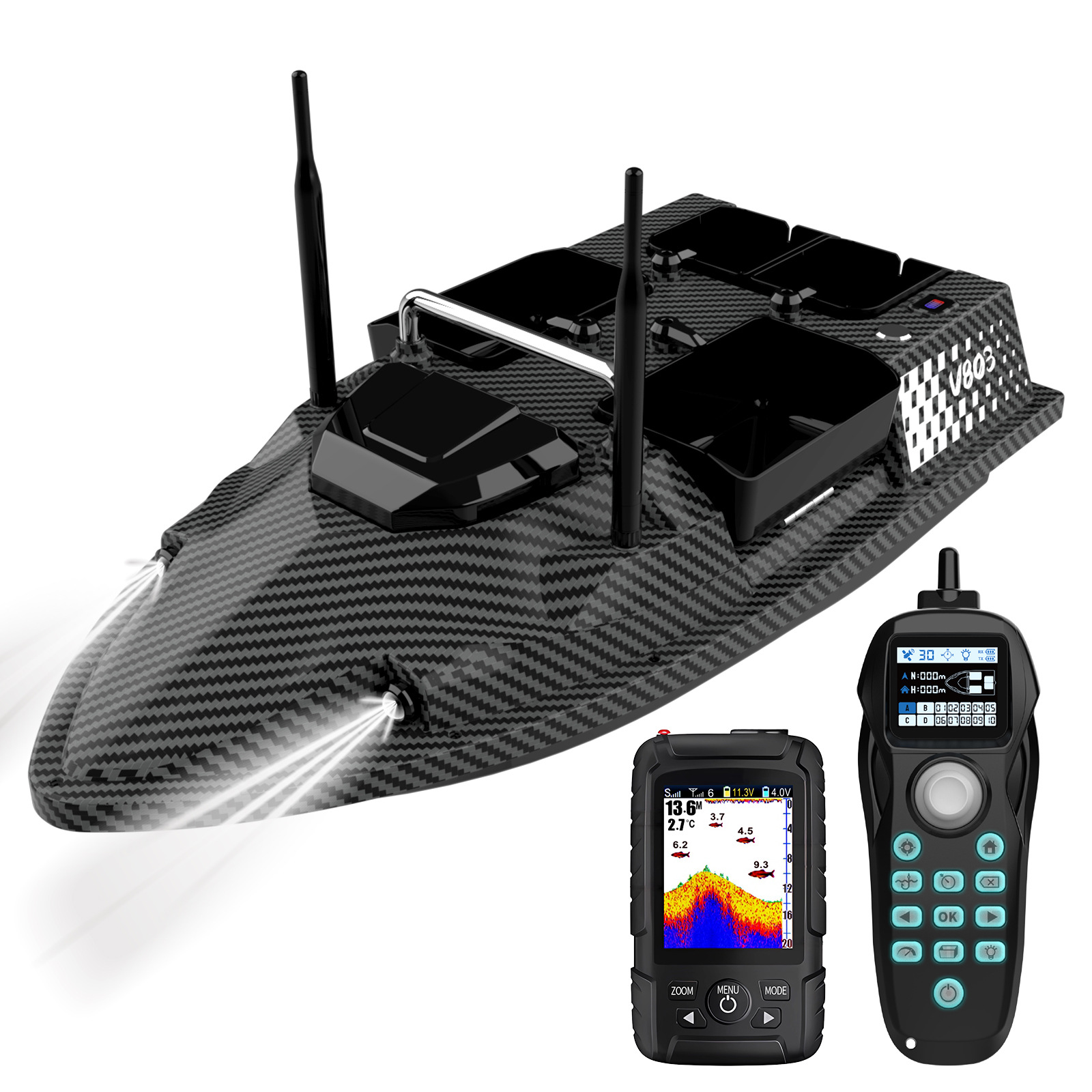 V803Pro GPS Enabled Remote Con - Fish Finder Gps reseña y precio