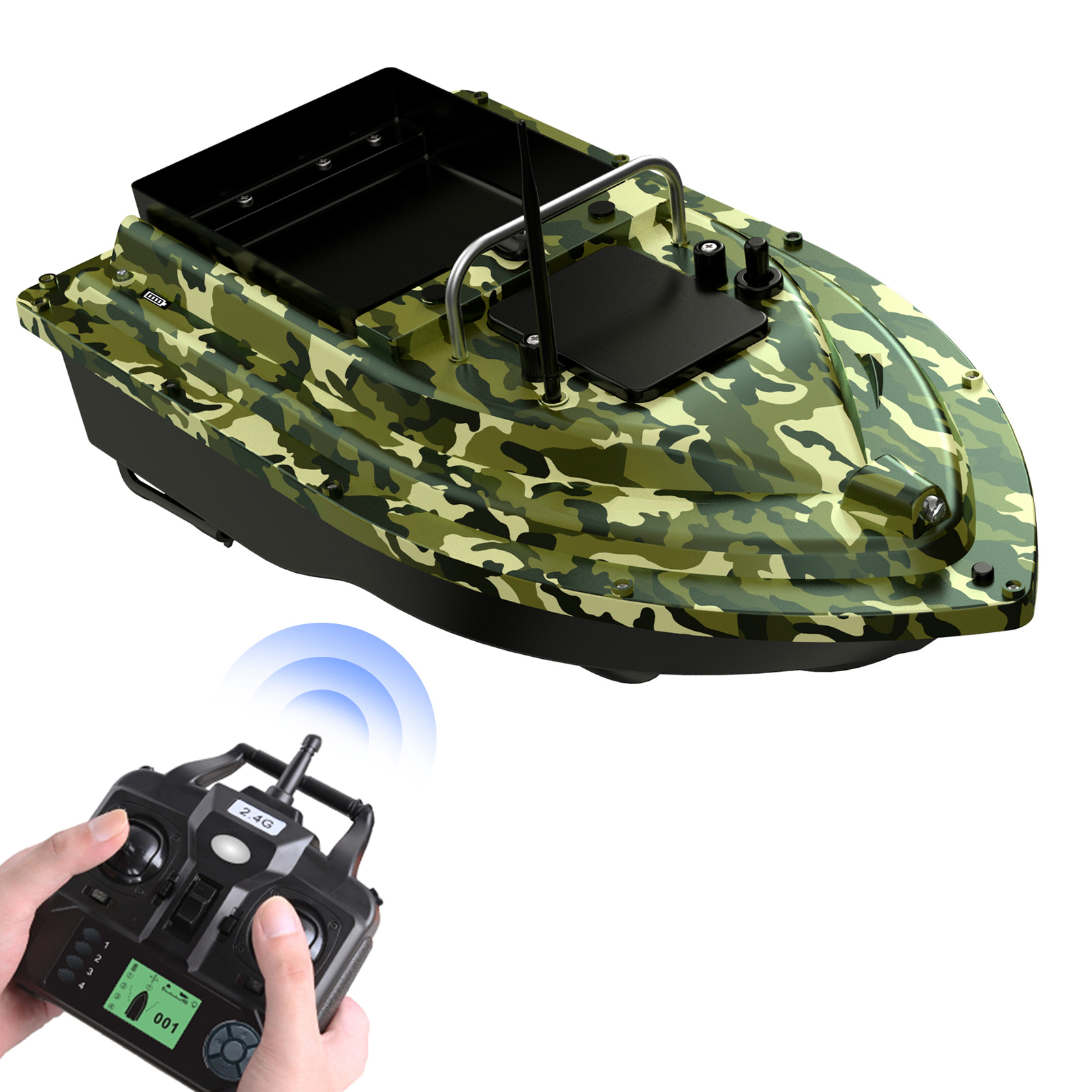 D16E GPS Fishing Bait Boat wit - Fishing Gps reseña y precio