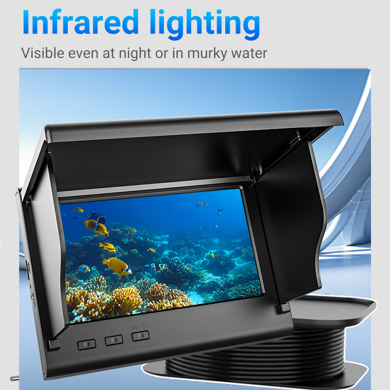 4.3 Inch Ice Fishing Camera Fi - Fish Finder Portable reseña y precio