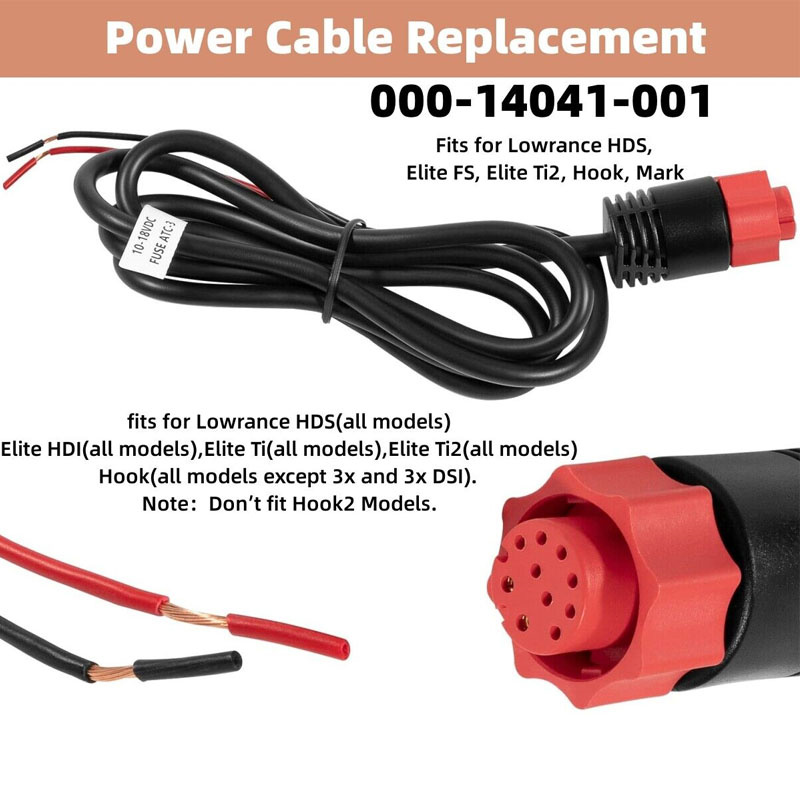 000-14041-001 HDS/Elite/Hook P - Fish Finder Cable reseña y precio