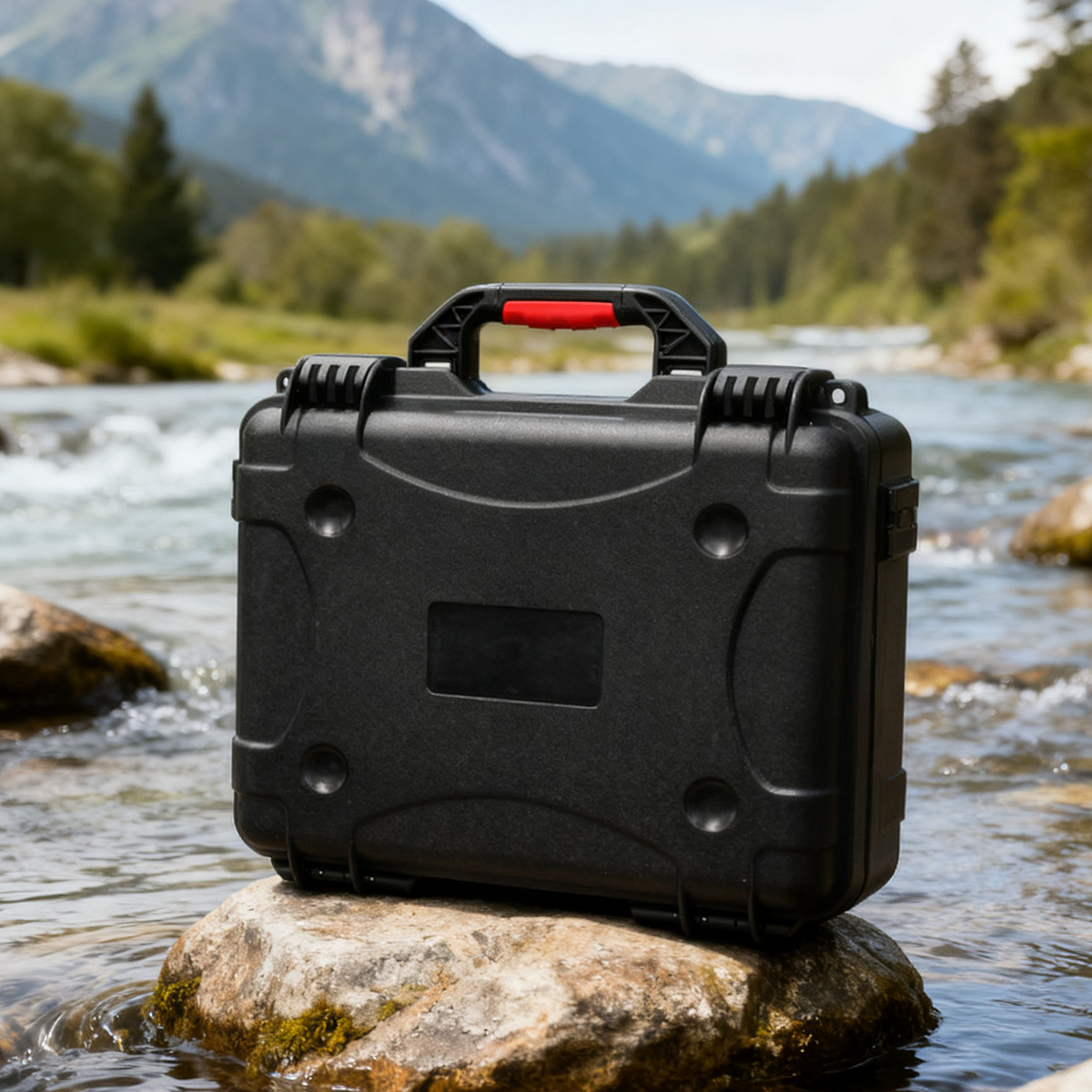 Portable Tool Box with Shock - - Fish Finder Case reseña y precio