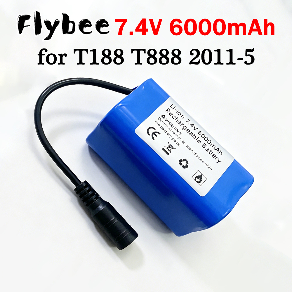 Li-ion 6000mAh 7.4V 2S1P Batte - Fish Finder Charger reseña y precio