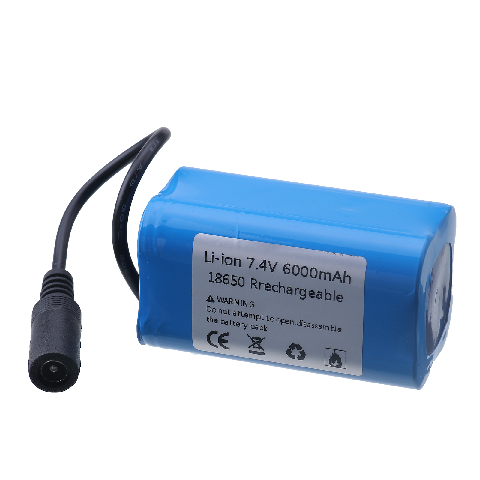 Li-ion 6000mAh 7.4V 2S1P Batte - Fish Finder Charger reseña y precio